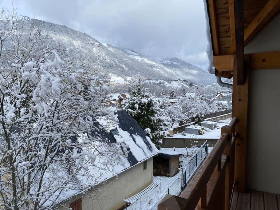 Charmant T4 Duplex Vue Montagne Луданвьель Экстерьер фото