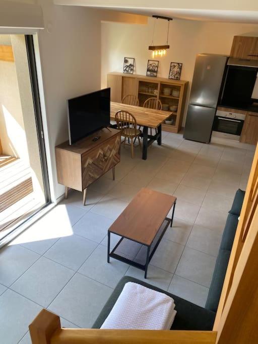 Charmant T4 Duplex Vue Montagne Луданвьель Экстерьер фото