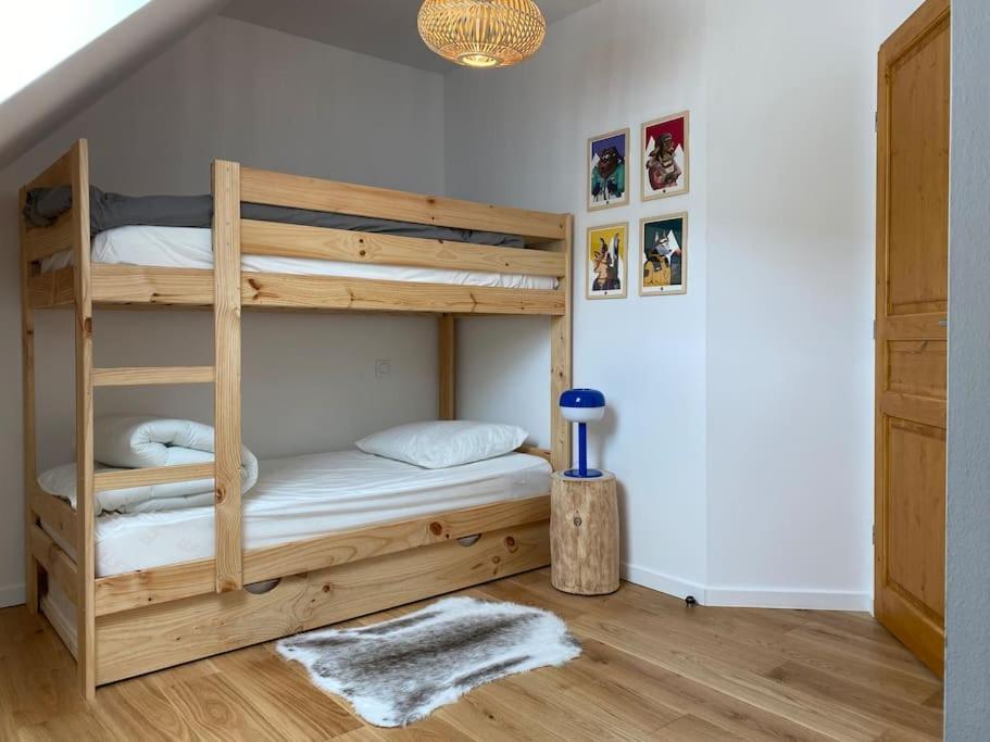 Charmant T4 Duplex Vue Montagne Луданвьель Экстерьер фото